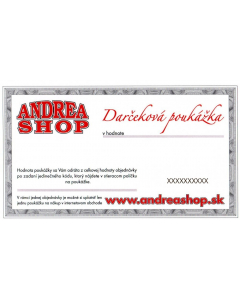 Andrea Shop - ELEKTRONICKÝ KUPÓN