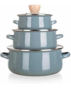 SET OALE EMAILATE NATURAL OLIVE, 6 PIESE; 13700951