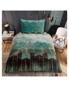 Спално бельо APEX от микроплюш - Nina Green