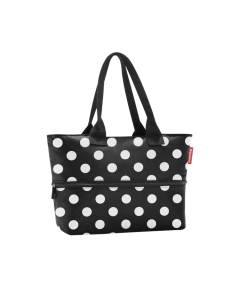 Shopper e1, dots white – reisenthel