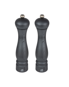 Set de moulins à poivre et sel de 24 cm Clermont, graphite – Peugeot Saveurs