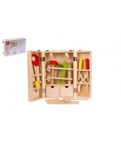 Комплект дървени инструменти TEDDIES в дървена кутия 