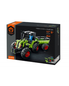 Конструктор 2 в 1 трактор/трактор с платформа TEDDIES iM.MASTER, пластмаса, 346 части 