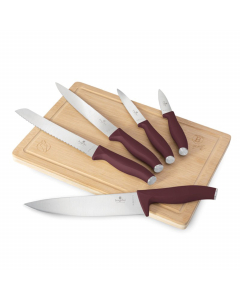 Zestaw noży z deską