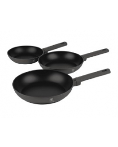 Set de tigăi, 3 buc Anthracite Collection BERLINGERHAUS