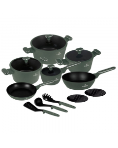 Sada riadu - BERLINGERHAUS Matte Green Collection