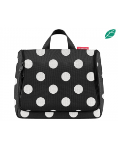 reisenthel toiletbag XL dots white