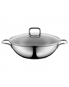 WMF Wok Party Edelstahl+Glasdeckel 28cm