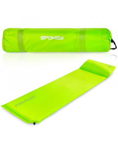 Самонадуваща се постелка за спане  Spokey SAVORY PILLOW, зелена