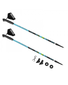 SPOKEY MEADOW BEȚE PENTRU NORDIC WALKING, 2 PIESE, ALBASTRU-NEGRU; K929462
