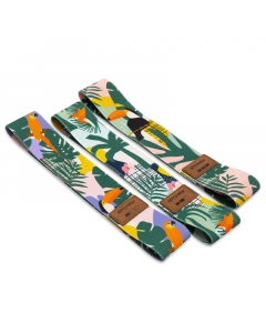 Sada posilňovacích bavlnených gúm - SPOKEY Home Jungle Set