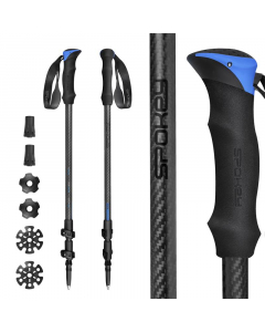 Trekingové karbónové palice - SPOKEY Atom