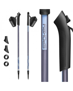 SPOKEY CLOUD HOLE NORDIC WALKING, 2 PIESE, ALBASTRU; K945421