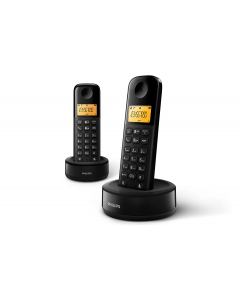 Philips D1602B vezeték nélküli telefon