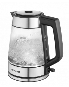 Стъклена електрическа кана CONCEPT RK4210,  1.7 л