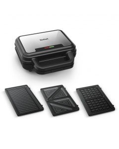 SANDWICH MAKER TEFAL ULTRACOMPACT 3 ÎN 1; SW383D10