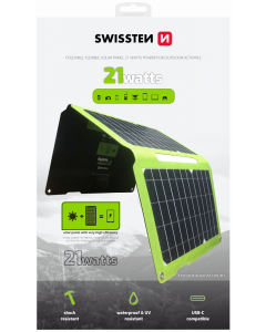 SWISSTEN 22013810 napelemes töltő