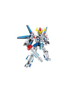 Комплект за сглобяване на робот WIKY iM.Master, син, 30 см