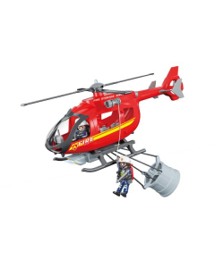 Пожарникарски хеликоптер с ефекти WIKY, 38 см