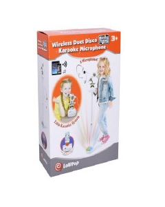 Karaoke Bluetooth cu suport și căști Wiky