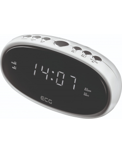 Радиочасовник ECG RB 010, бял