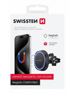 SUPORT MAGNETIC SWISSTEN PENTRU VENTILAȚIA MAȘINII MAGSTICK COMPACT; 65010800