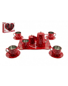 Riad červený plechový - TEDDIES