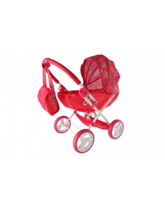 Kočík pre bábiky hlboký látkový - TEDDIES