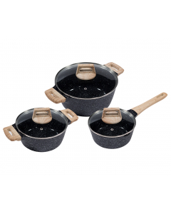 KING Kochtopfset ESSENTIAL 3-tlg.