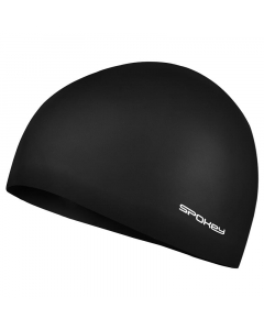 Cască de înot din silicon, neagră; K85344