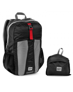 SPOKEY HIDDEN PEAK RUCSAC PLIABIL, NEGRU-ROȘU; K928527