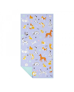 Бързосъхнеща спортна кърпа K943518 KIDDY, 80 x 160 см, кучета
