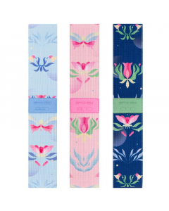 Sada posilňovacích textilných gúm - SPOKEY The Bloom Band Set