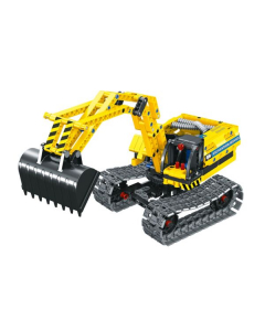 WIKY iM.Master Stavebnice bagr robot 2v1 31x14x16 cm