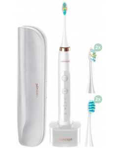 CONCEPT ZK7010 Sonický zubní kartáček s cestovním pouzdrem PERFECT SMILE, white